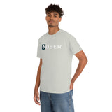 Driver Delivery T Shirt - New Logo Uber, Ride Share Shirt - Short Sleeve Unisex Tees - Heavy Cotton