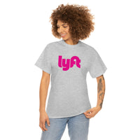 Driver Delivery T Shirt - New Lyft Logo, Lyft, Ride Share Shirt - Short Sleeve Unisex Tees - Heavy Cotton