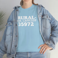 Custom Rural Carrier Zip Code Shirt - United States Postal Service Worker Postal Wear Post Office Postal Shirt - Heavy Cotton Unisex