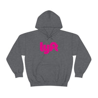 Driver Delivery Hoodie - New Logo Lyft, Lyft, Ride Share Hooded Sweatshirt - Unisex Heavy Blend Hoodie