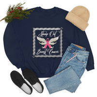 Breast Cancer Sweatshirt - United States Postal Worker Postal Wear Post Office Postal - Unisex Crewneck Sweatshirt