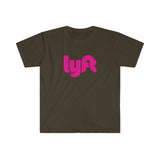 Driver Delivery Softstyle T Shirt - New Lyft Logo, Lyft, Ride Share Shirt - Unisex Softstyle T-Shirt