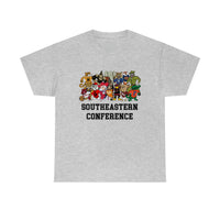 SEC Shirt - College Football Shirt, Southeastern Conference Shirt Football Team, Gift for Dad Him Brother Son - Unisex Heavy Cotton T Shirt