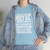 Retired Postal Worker Goodbye Shirt - United States Postal Worker Postal Wear Post Office Postal Shirt - Heavy Cotton Unisex