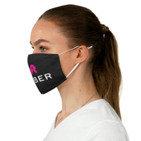 Lyft & Ubber Black- Fabric Face Mask