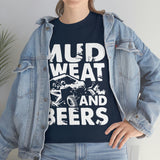 Mud Sweat And Beers - Country Life Cotton T-Shirt - Graphic Tees For Women Men Country Shirt Farmhouse Country T Shirt