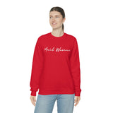 Mail Woman Sweatshirt - United States Postal Service Worker Postal Wear Post Office Postal Mail Lady - Unisex Crewneck Sweatshirt