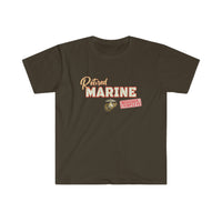 Marine Retired Softstyle Shirt - Military Retired, Marines Retired Shirt, Patriot Shirt, Independence Day Unisex Graphic T Shirt