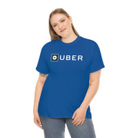 Driver Delivery T Shirt - New Logo Uber, Ride Share Shirt - Short Sleeve Unisex Tees - Heavy Cotton