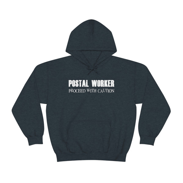 Postal Worker Caution Hoodie - United States Postal Worker Postal Wear Post Office Shirt Postal Shirt Unisex