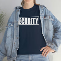 Security Front & Back Printed T Shirt - Bouncer Event Staff Uniform T-Shirt, Security Shirt, Security T Shirt, Bouncer Shirt, Staff T Shirt