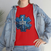 Star Of Life EMT - EMS Medic Firefighter Ambulance Doctor Nurse RN Emergency First Responder Shirt - Heavy Cotton Unisex T Shirt