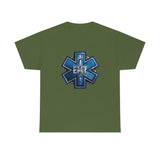 Star Of Life EMT - EMS Medic Firefighter Ambulance Doctor Nurse RN Emergency First Responder Shirt - Heavy Cotton Unisex T Shirt