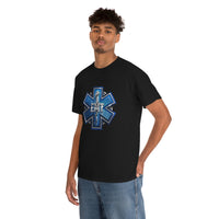 Star Of Life EMT - EMS Medic Firefighter Ambulance Doctor Nurse RN Emergency First Responder Shirt - Heavy Cotton Unisex T Shirt