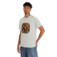 Firefighter T Shirt - Fire Department -100% Cotton Short Sleeve Unisex T-Shirt