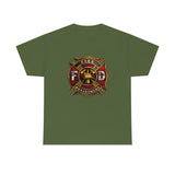 Firefighter T Shirt - Fire Department -100% Cotton Short Sleeve Unisex T-Shirt