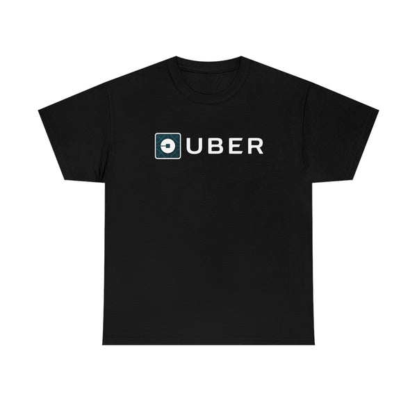 Driver Delivery T Shirt - New Logo Uber, Ride Share Shirt - Short Sleeve Unisex Tees - Heavy Cotton