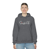 Single AF Valentine's Hoodie - Unisex Heavy Blend Hooded Sweatshirt - Funny Hoodie, Valentines Hoodie, Single Hoodie