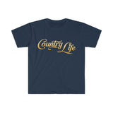 Country Life Softstyle T-Shirt - Graphic Tees For Women Men Country Shirt Farmhouse Country T Shirt