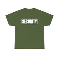 Security Front & Back Printed T Shirt - Bouncer Event Staff Uniform T-Shirt, Security Shirt, Security T Shirt, Bouncer Shirt, Staff T Shirt