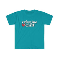 Valentine & Chill Softstyle Valentine's T Shirt - Funny Shirt, Valentines Shirt, Single Shirt