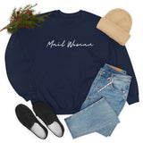 Mail Woman Sweatshirt - United States Postal Service Worker Postal Wear Post Office Postal Mail Lady - Unisex Crewneck Sweatshirt