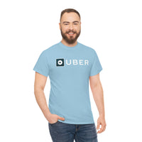 Driver Delivery T Shirt - New Logo Uber, Ride Share Shirt - Short Sleeve Unisex Tees - Heavy Cotton