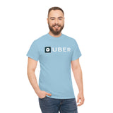 Driver Delivery T Shirt - New Logo Uber, Ride Share Shirt - Short Sleeve Unisex Tees - Heavy Cotton