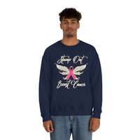 Breast Cancer Sweatshirt w - United States Postal Worker Postal Wear Post Office Postal - Unisex Crewneck Sweatshirt