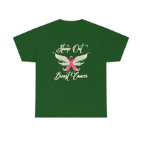 Breast Cancer - United States Postal Worker Postal Wear Post Office Postal Shirt - Heavy Cotton Short Sleeve Unisex