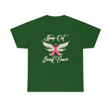 Breast Cancer - United States Postal Worker Postal Wear Post Office Postal Shirt - Heavy Cotton Short Sleeve Unisex