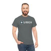 Driver Delivery T Shirt - New Logo Uber, Ride Share Shirt - Short Sleeve Unisex Tees - Heavy Cotton