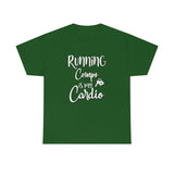 Running Comps is my Cardio T Shirt - Realtor Shirt Home Girl Shirt Real Estate T Shirt - Short Sleeve Unisex Jersey