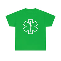 Star of Life - Paramedic EMT EMS Medic Firefighter Ambulance Doctor Nurse RN Emergency First Responder Shirt - Heavy Cotton Unisex