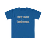 Thick Thighs T Shirt - Funny Shirt Unisex Softstyle T-Shirt