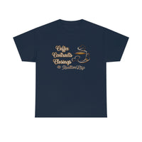 Coffee Contracts Closings T Shirt - Realtor Shirt Home Girl Shirt Real Estate T Shirt - Short Sleeve Unisex Jersey