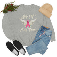 Breast Cancer Sweatshirt w - United States Postal Worker Postal Wear Post Office Postal - Unisex Crewneck Sweatshirt