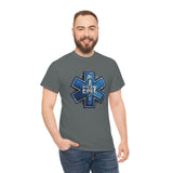 Star Of Life EMT - EMS Medic Firefighter Ambulance Doctor Nurse RN Emergency First Responder Shirt - Heavy Cotton Unisex T Shirt