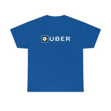 Driver Delivery T Shirt - New Logo Uber, Ride Share Shirt - Short Sleeve Unisex Tees - Heavy Cotton