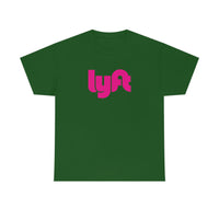 Driver Delivery T Shirt - New Lyft Logo, Lyft, Ride Share Shirt - Short Sleeve Unisex Tees - Heavy Cotton