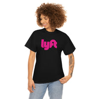 Driver Delivery T Shirt - New Lyft Logo, Lyft, Ride Share Shirt - Short Sleeve Unisex Tees - Heavy Cotton