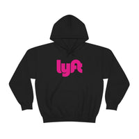 Driver Delivery Hoodie - New Logo Lyft, Lyft, Ride Share Hooded Sweatshirt - Unisex Heavy Blend Hoodie