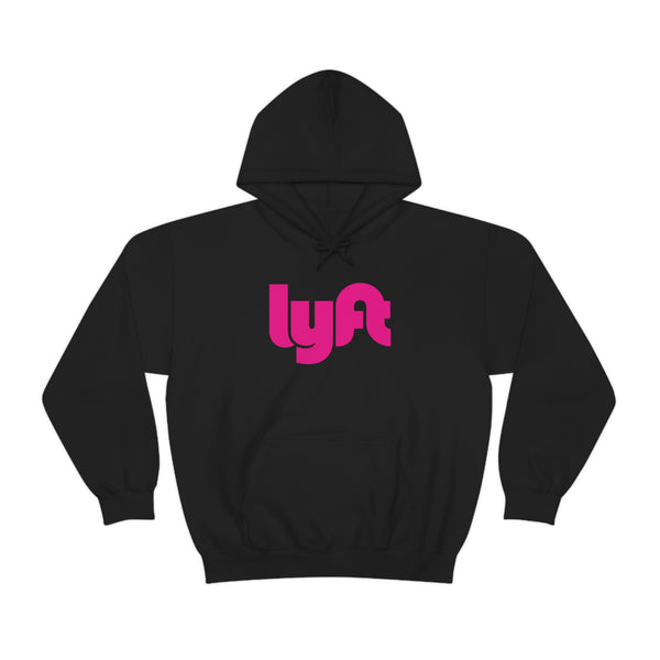 Driver Delivery Hoodie - New Logo Lyft, Lyft, Ride Share Hooded Sweatshirt - Unisex Heavy Blend Hoodie