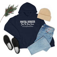 Postal Worker No Crying - Hoodie - United States Postal Worker Postal Wear Post Office Shirt Postal Shirt Unisex