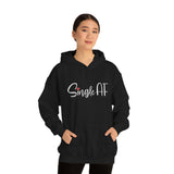 Single AF Valentine's Hoodie - Unisex Heavy Blend Hooded Sweatshirt - Funny Hoodie, Valentines Hoodie, Single Hoodie