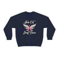 Breast Cancer Sweatshirt w - United States Postal Worker Postal Wear Post Office Postal - Unisex Crewneck Sweatshirt