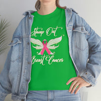 Breast Cancer - United States Postal Worker Postal Wear Post Office Postal Shirt - Heavy Cotton Short Sleeve Unisex