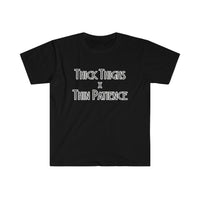 Thick Thighs T Shirt - Funny Shirt Unisex Softstyle T-Shirt