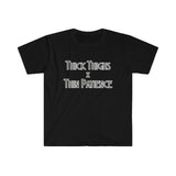 Thick Thighs T Shirt - Funny Shirt Unisex Softstyle T-Shirt