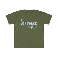 Proud Air Force Mom - Unisex Softstyle T-Shirt